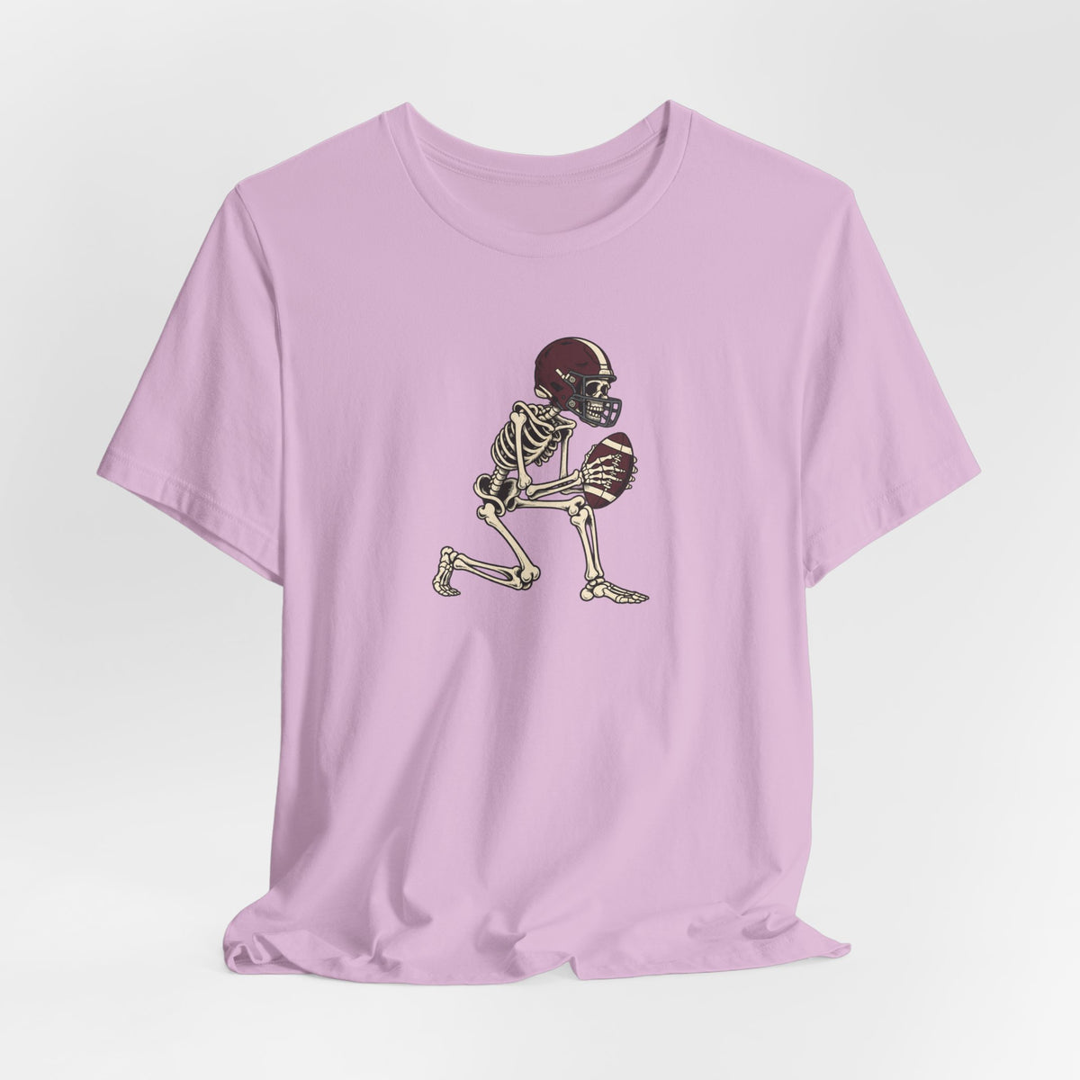 Skeleton Football Player Tee