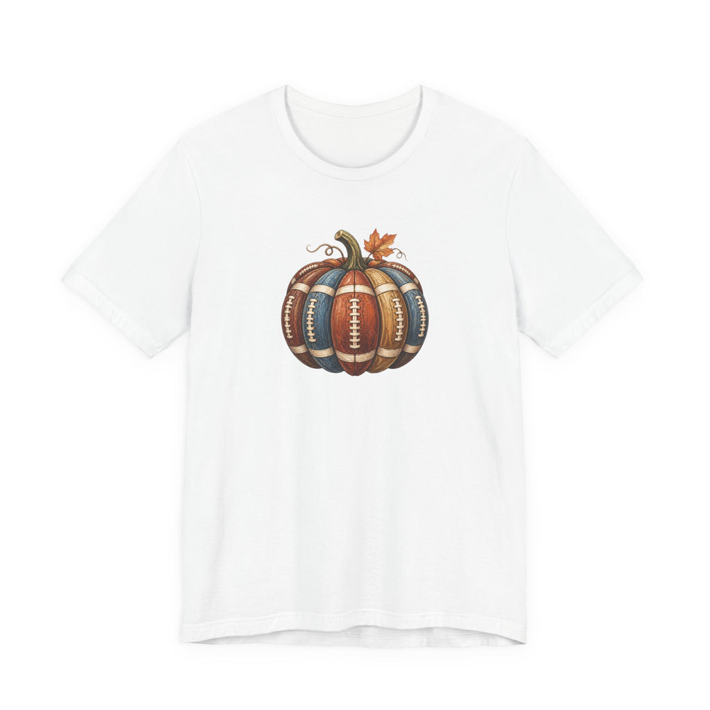 Football Pumpkin - Fall Football Culture Tee