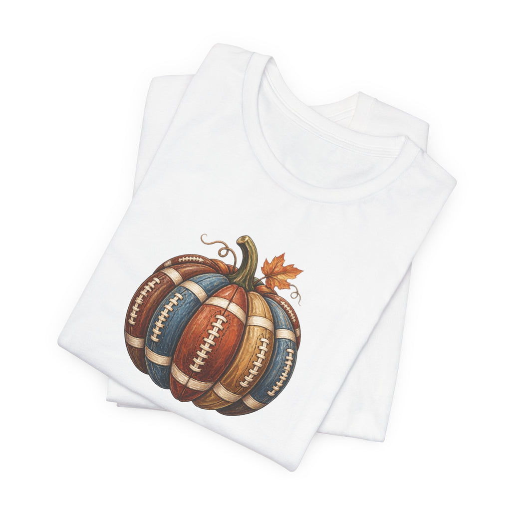 Football Pumpkin - Fall Football Culture Tee