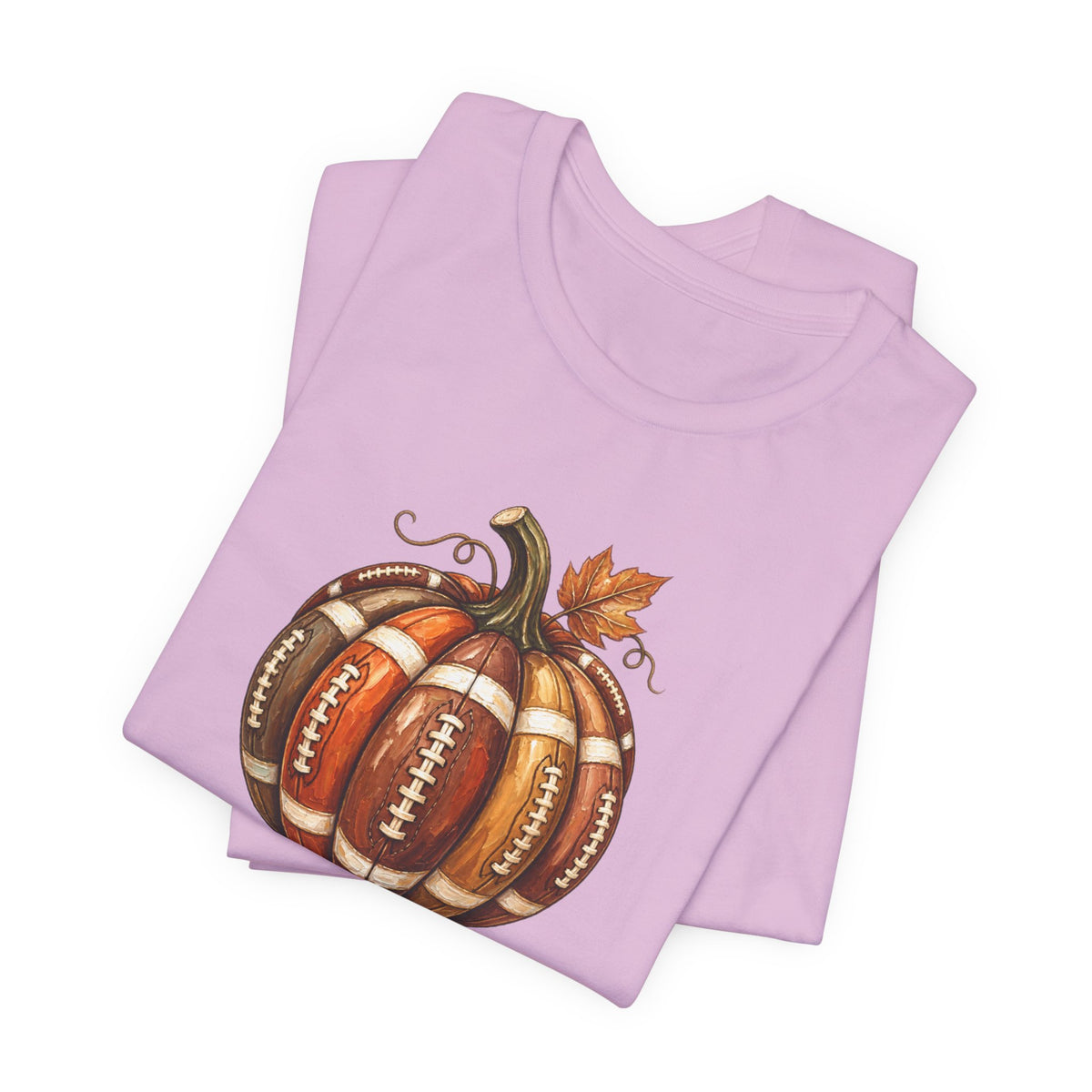 Football Pumpkin - Fall Football Fan Culture Tee