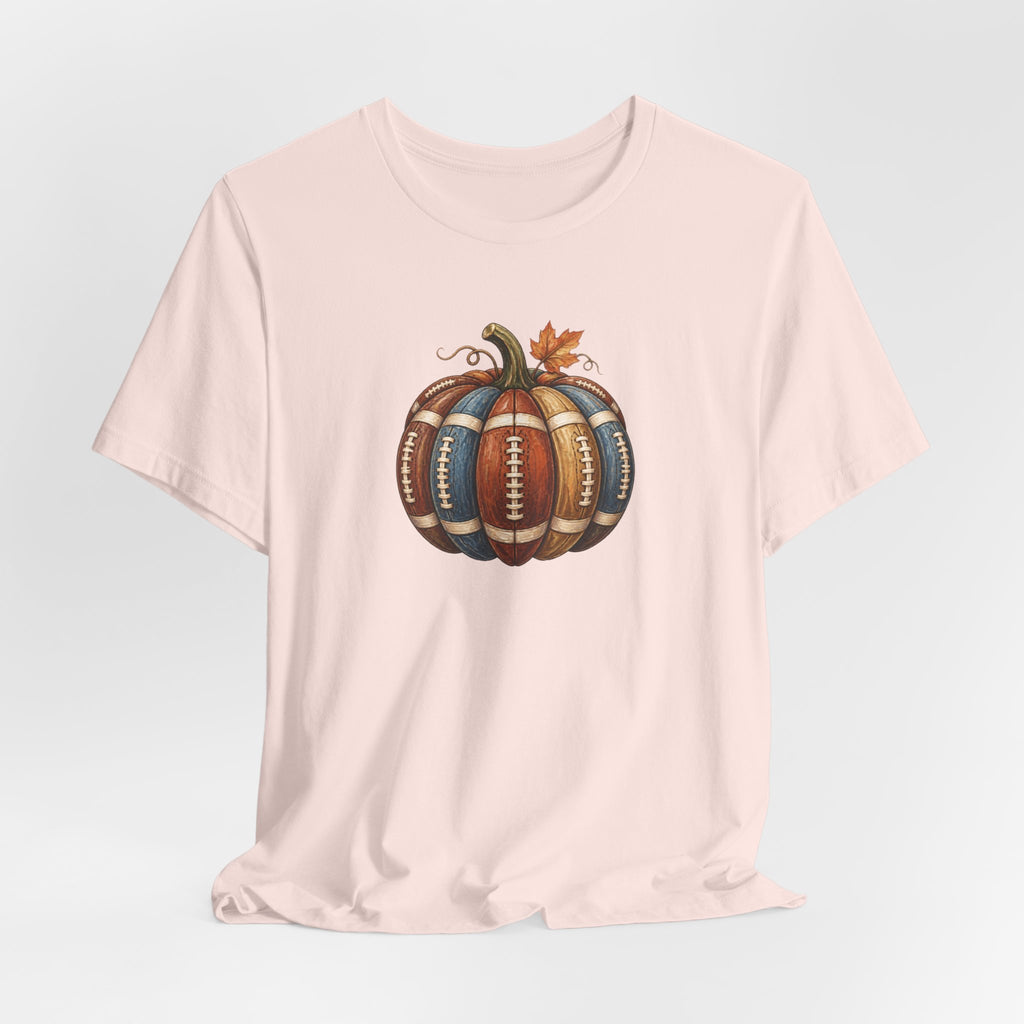 Football Pumpkin - Fall Football Culture Tee