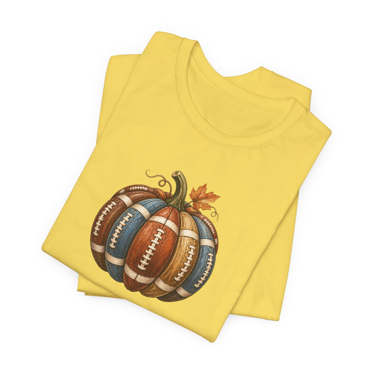 Football Pumpkin - Fall Football Culture Tee