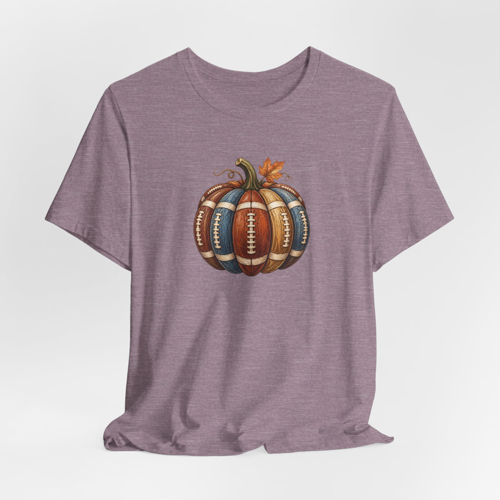 Football Pumpkin - Fall Football Culture Tee