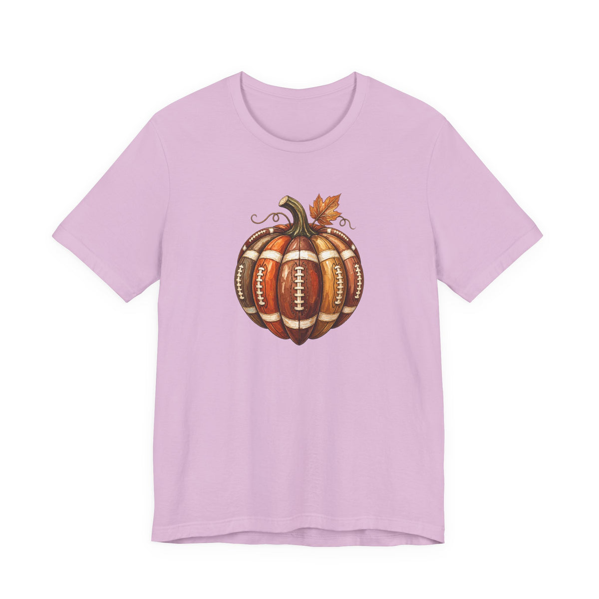 Football Pumpkin - Fall Football Fan Culture Tee