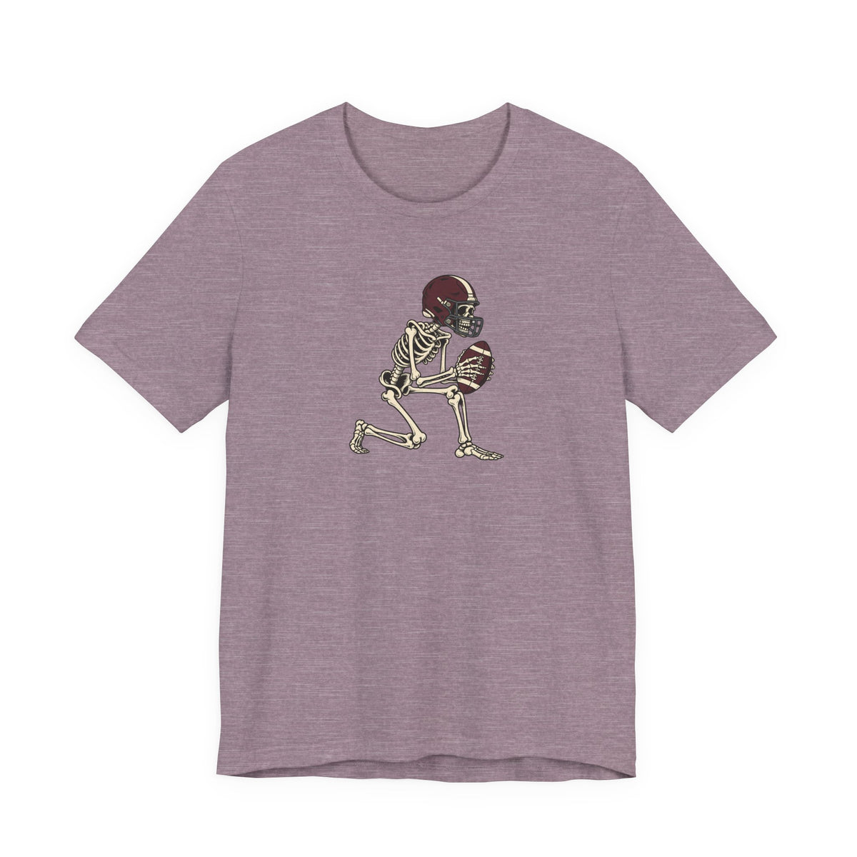 Skeleton Football Player Tee