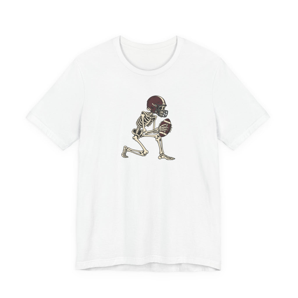 Skeleton Football Player Tee