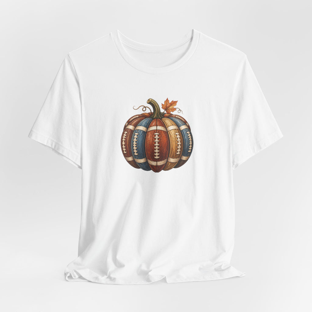 Football Pumpkin - Fall Football Culture Tee