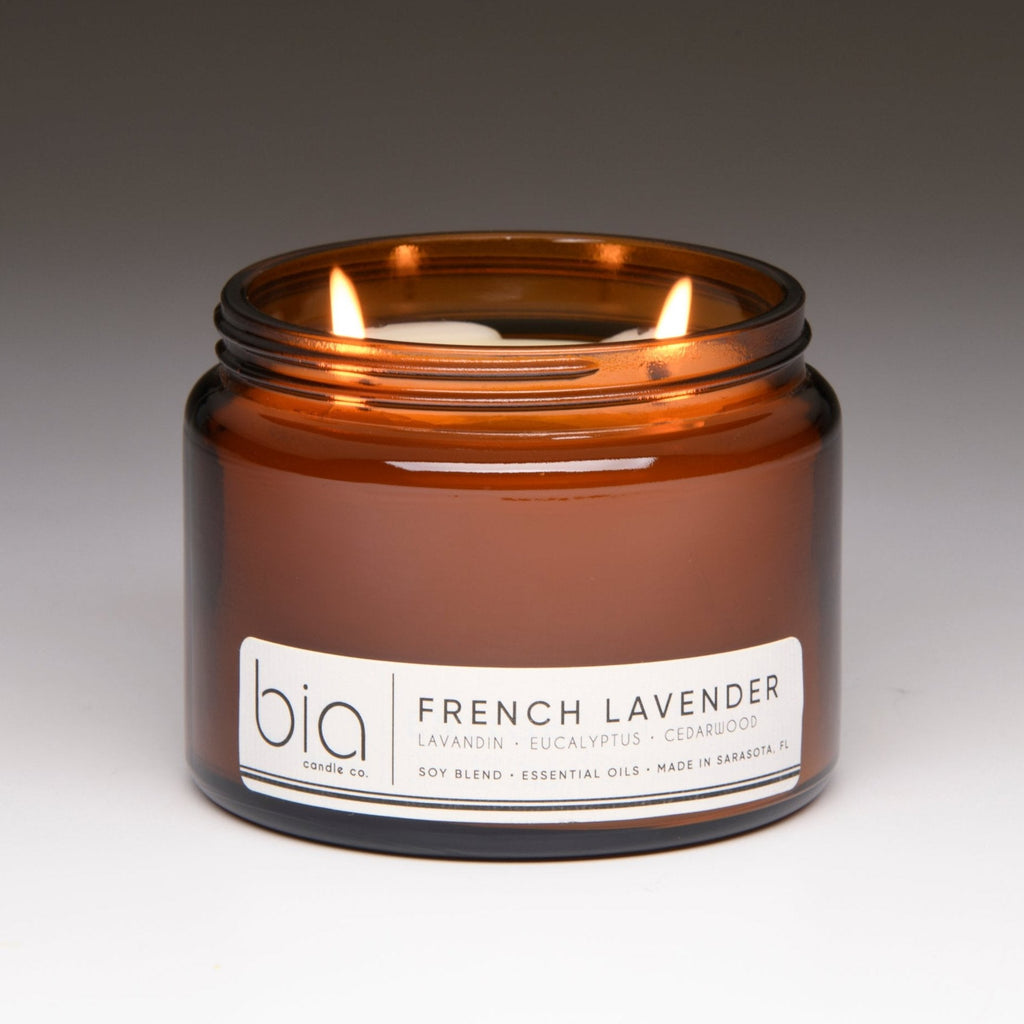 French Lavender Soy Blend Candle — Lavender, Eucalyptus & Cedarwood