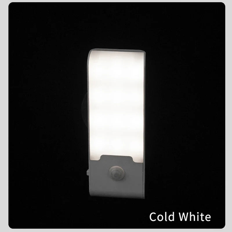 Rechargeable Motion Sensor LED Night Light | Portable Night Lamp for Bedroom Kitchen Cabinet Stairs