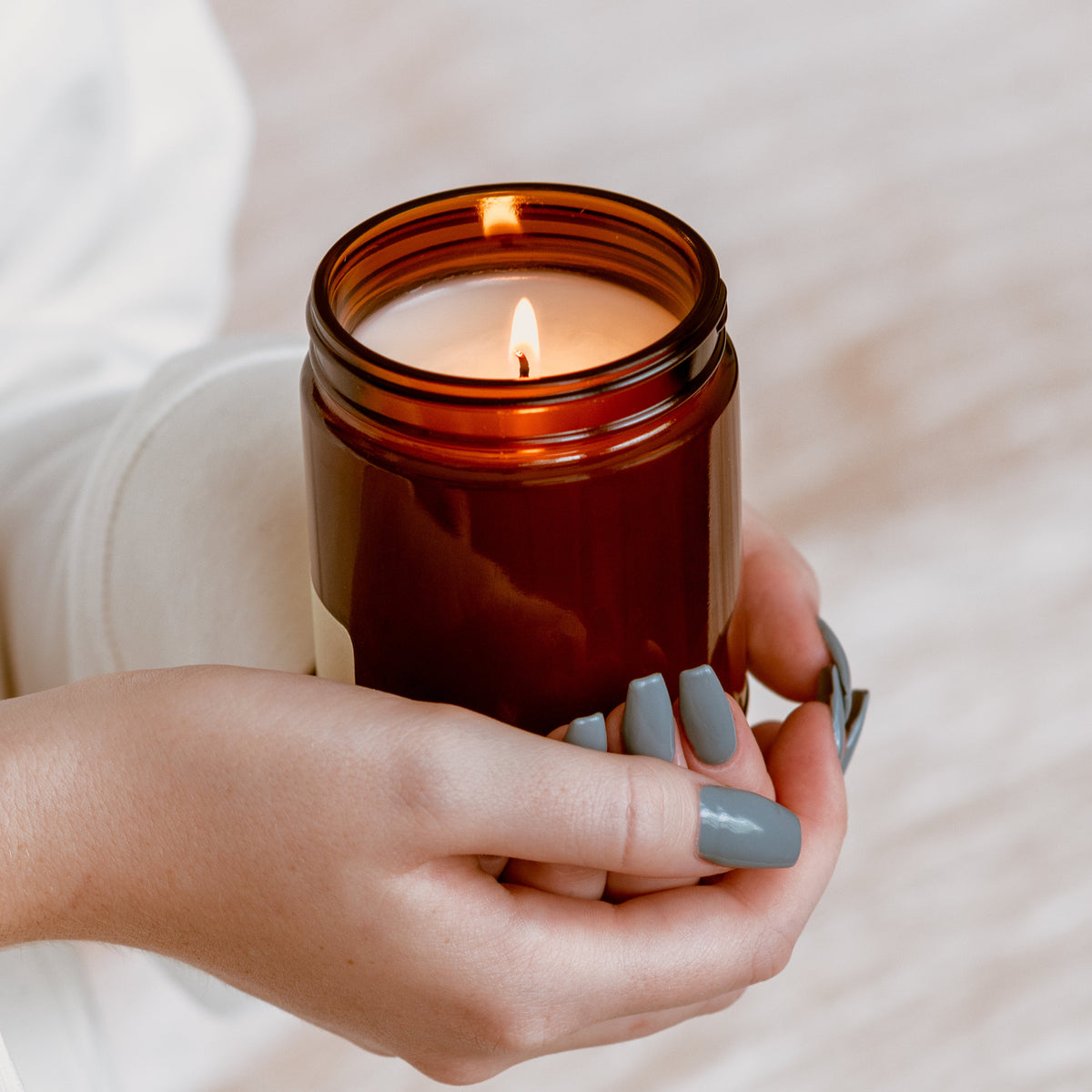 No Man’s Rose Soy Blend Candle — Blooming Rose, Currant & Moss