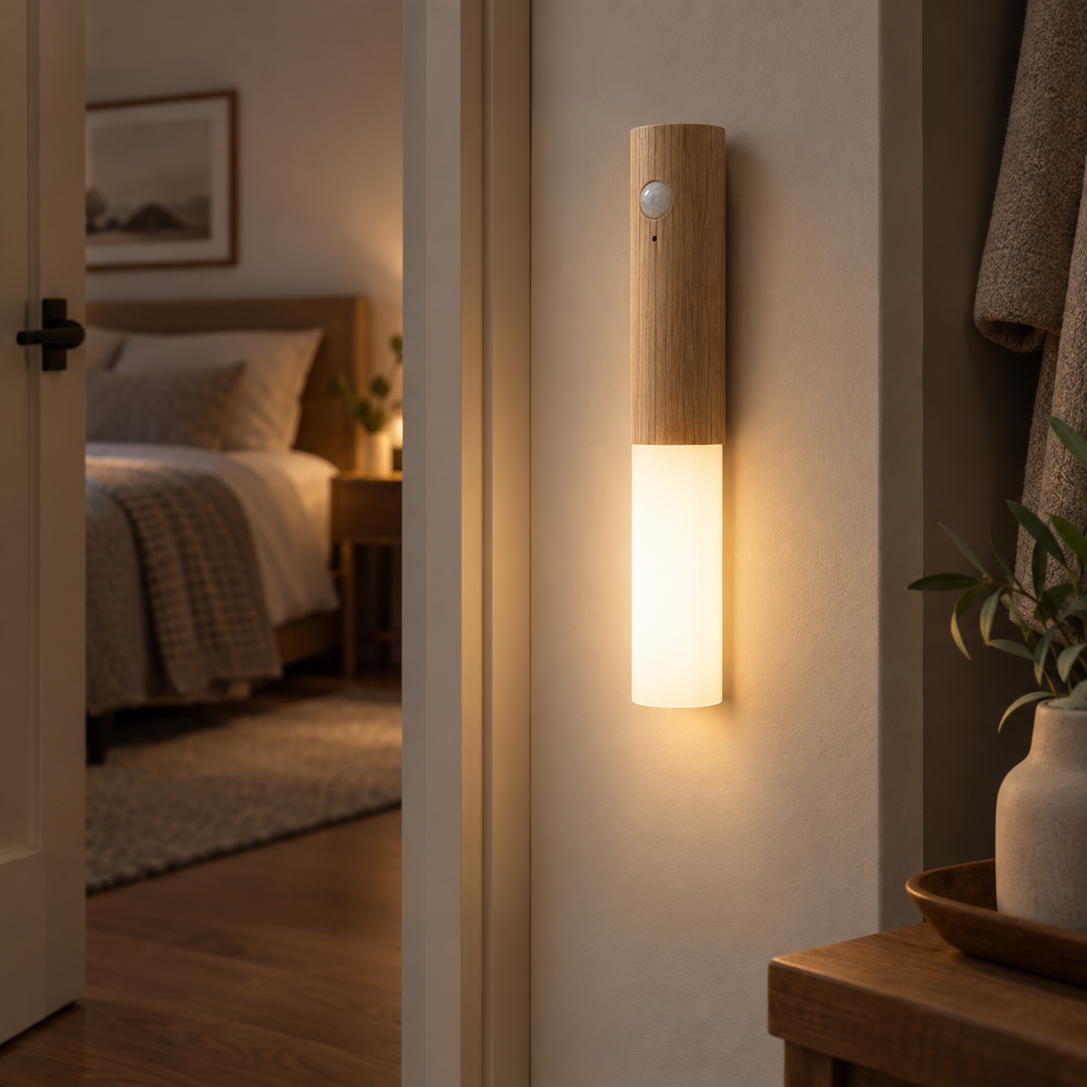Magnetic Closet & Cabinet Light – Rechargeable Motion Sensor